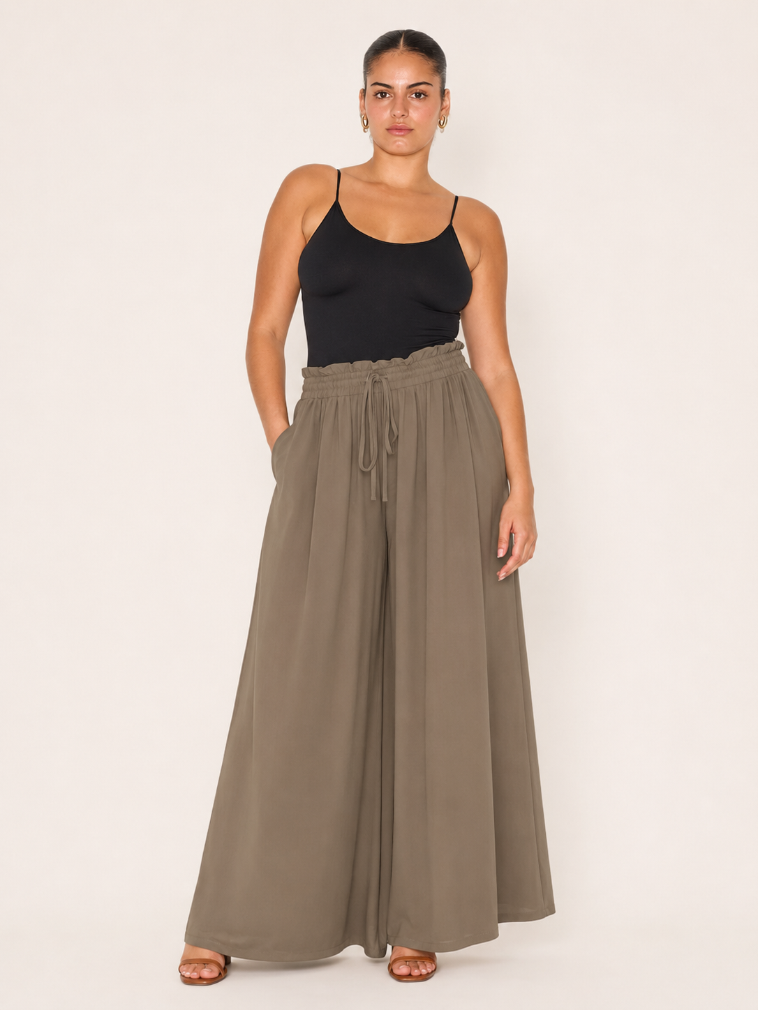Irene - Pantalón Pierna Ancha
