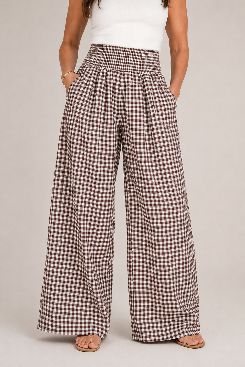 Valeria - Pantalón Cuadros