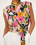 Elena - Blusa Floral Retro