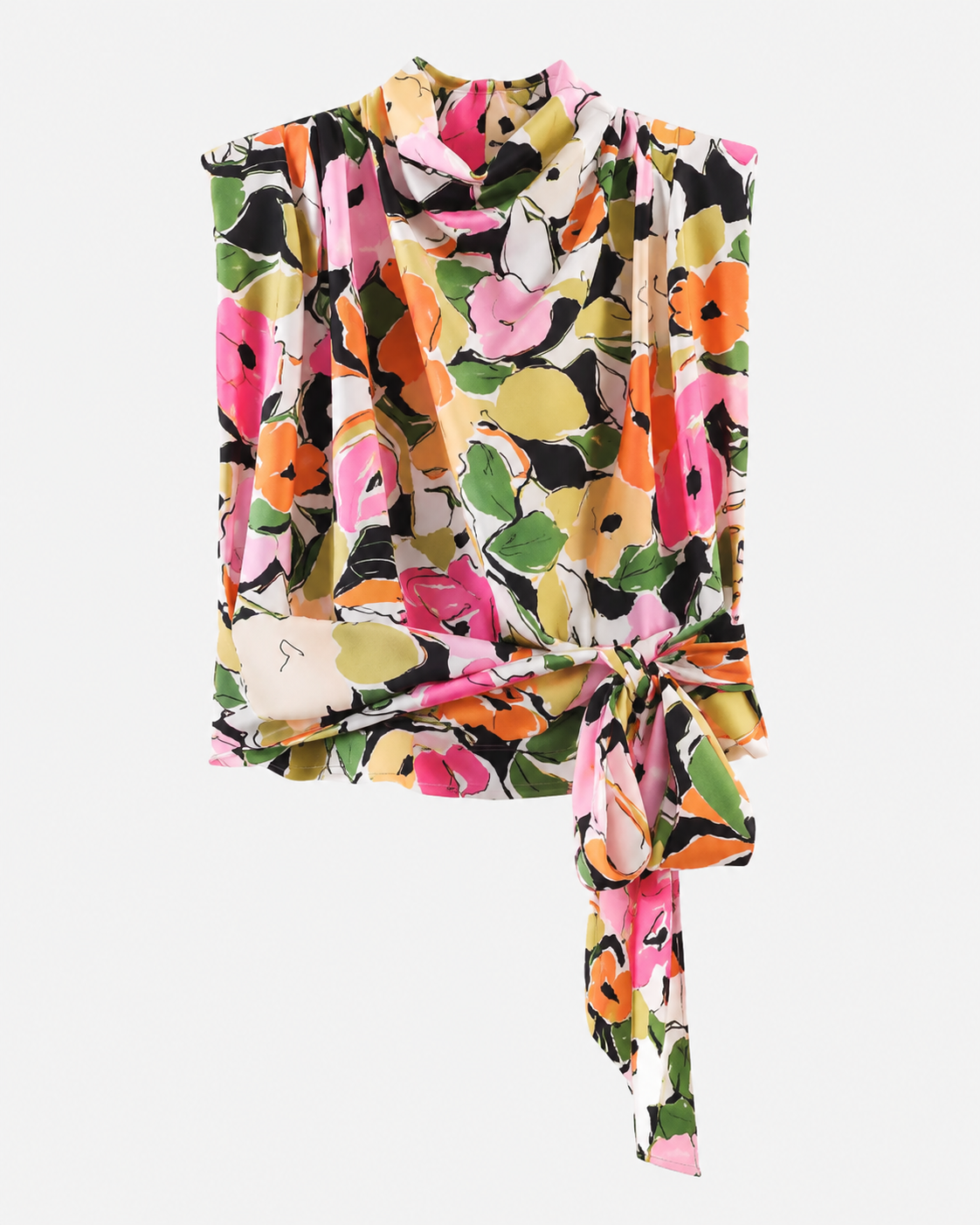Elena - Blusa Floral Retro