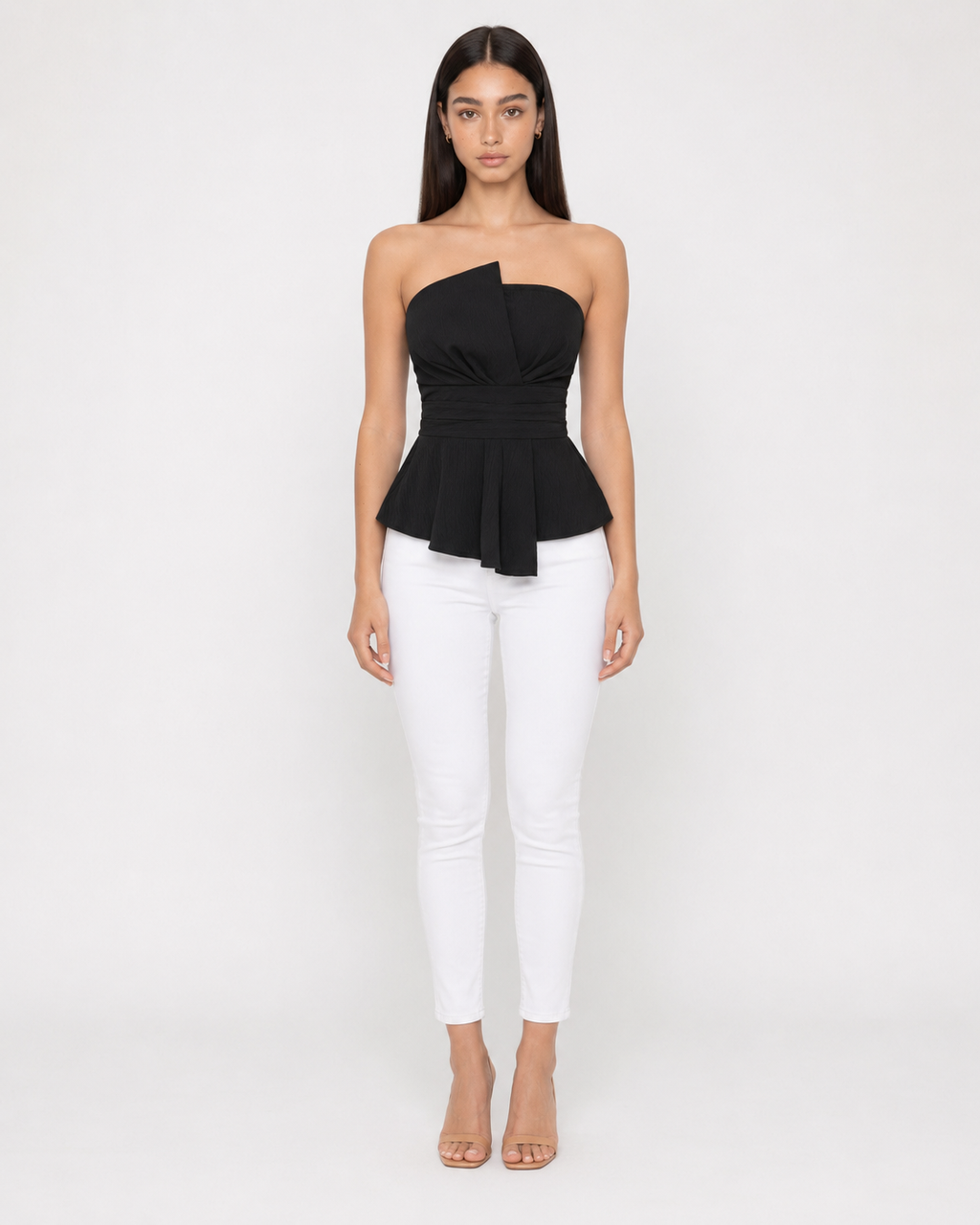 Carla - Top Peplum Cruzado