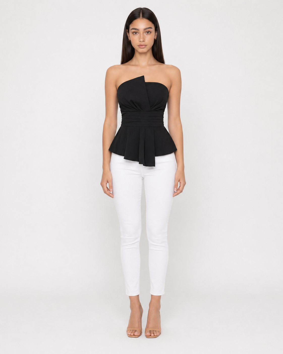 Carla - Top Peplum Cruzado