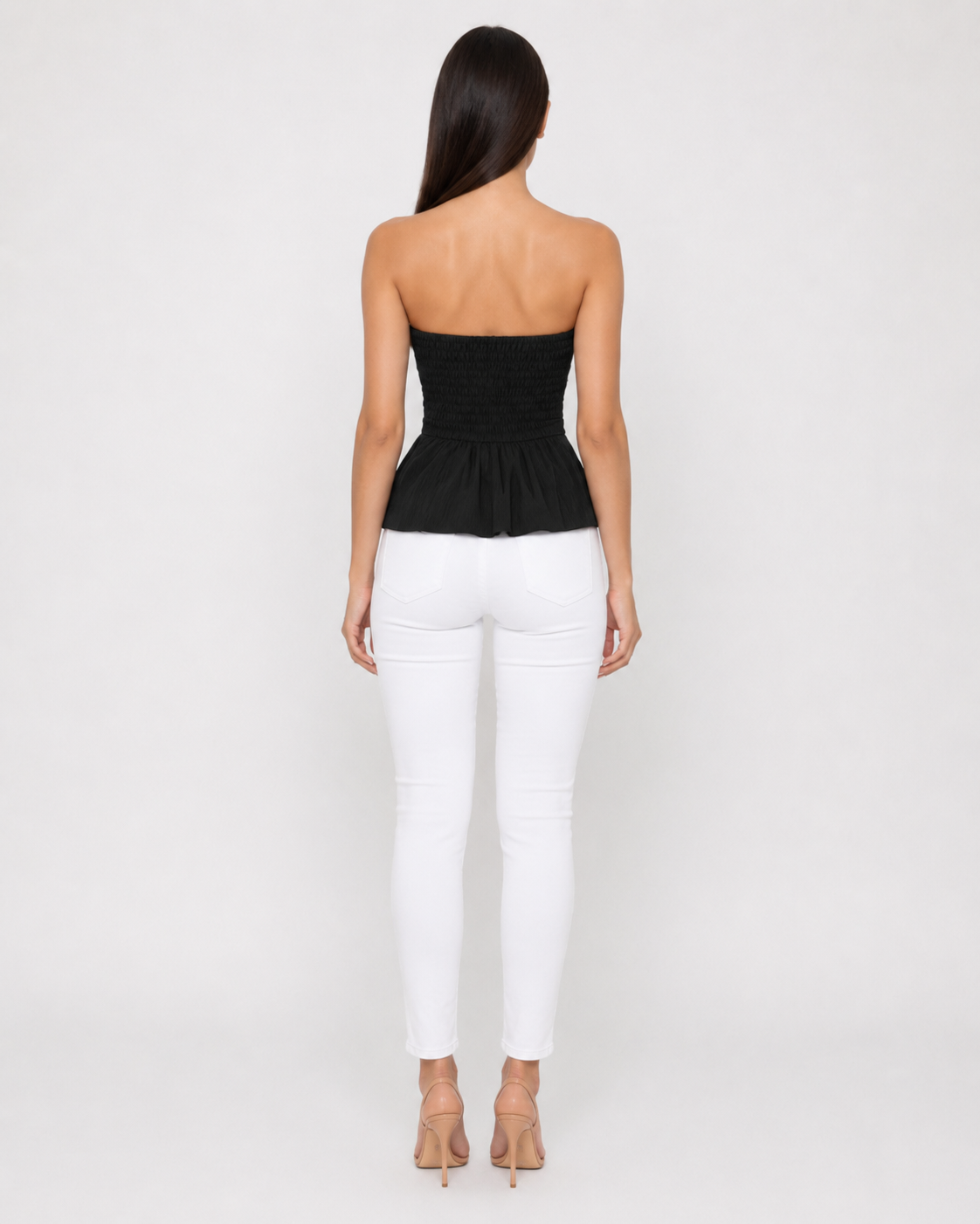 Carla - Top Peplum Cruzado