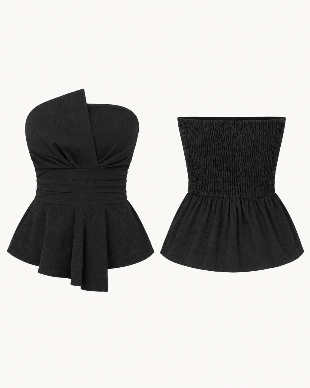 Carla - Top Peplum Cruzado