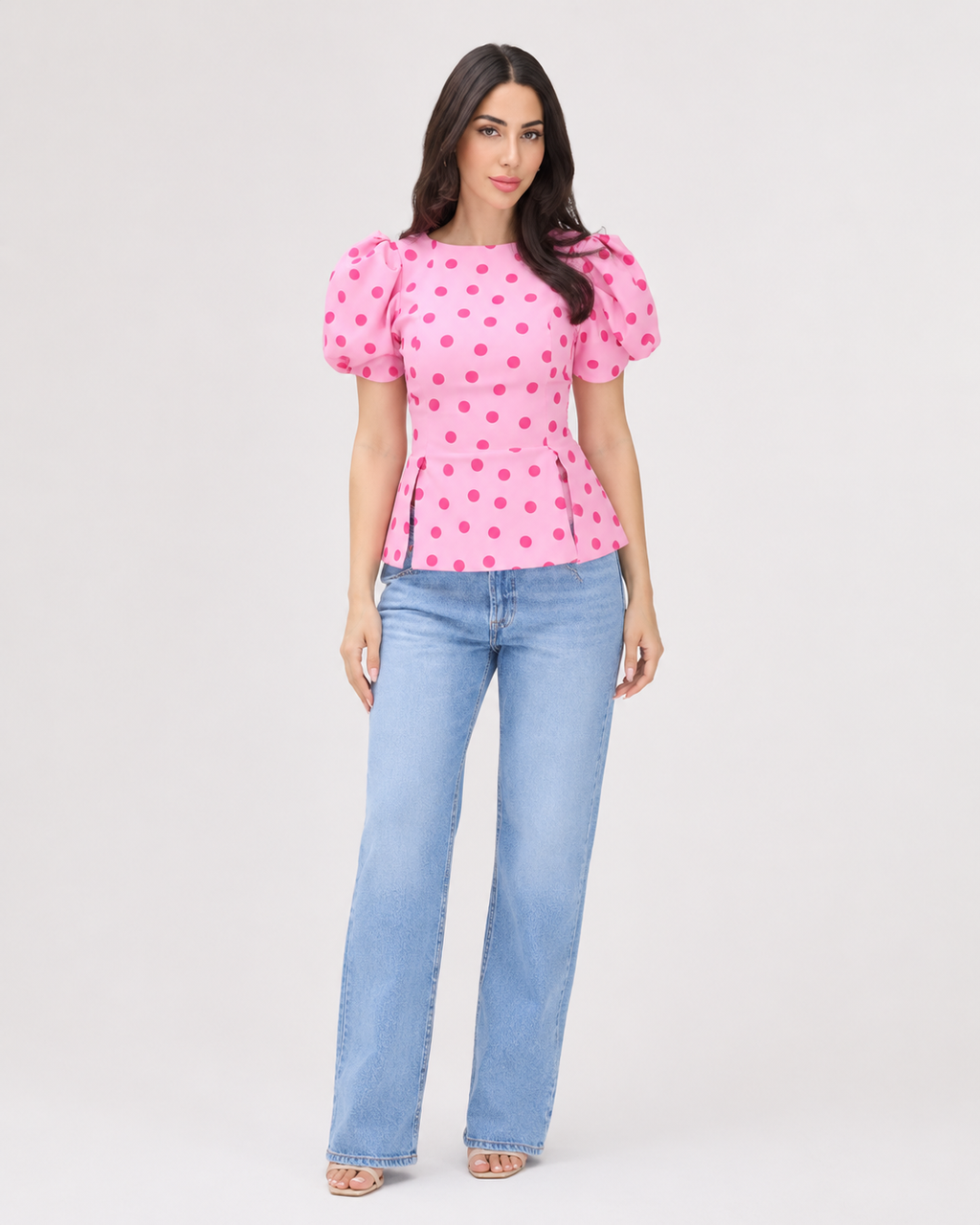 María - Blusa Lunares Vintage