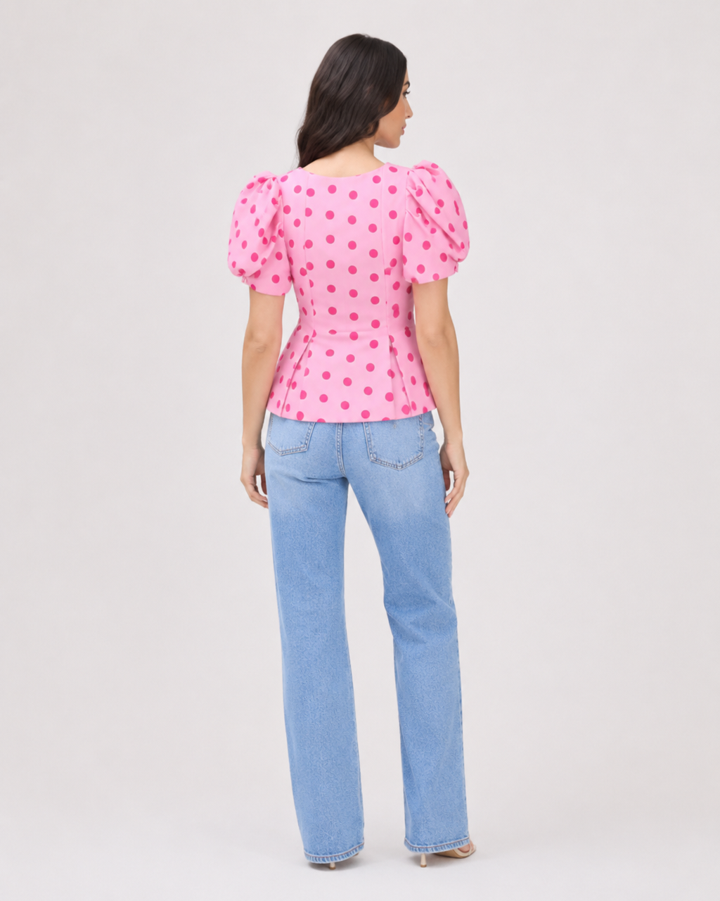 María - Blusa Lunares Vintage