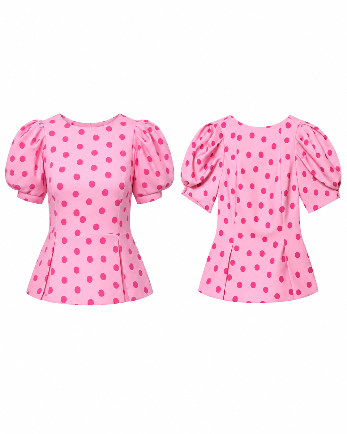 María - Blusa Lunares Vintage