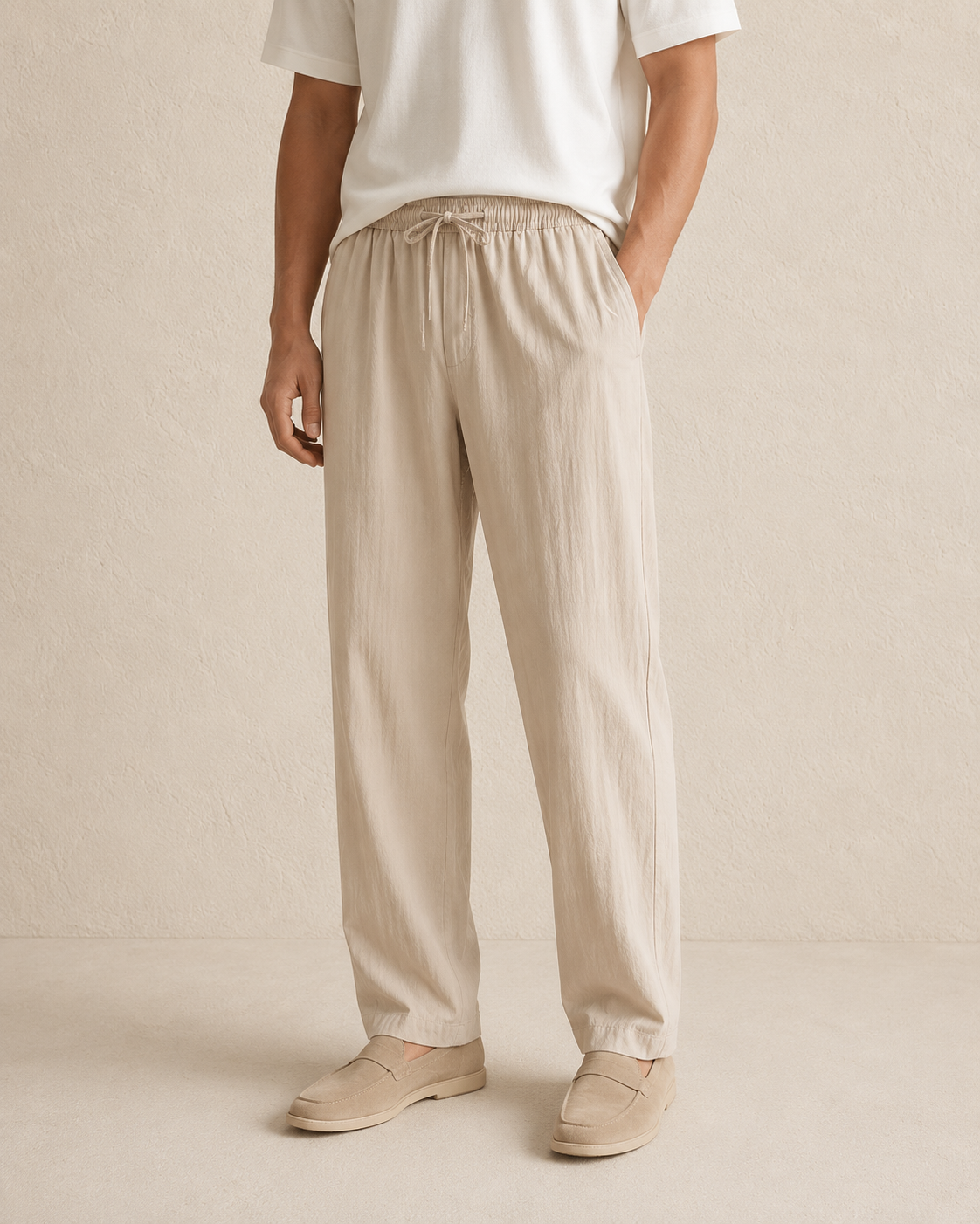 Pantalón en Lino Cannes