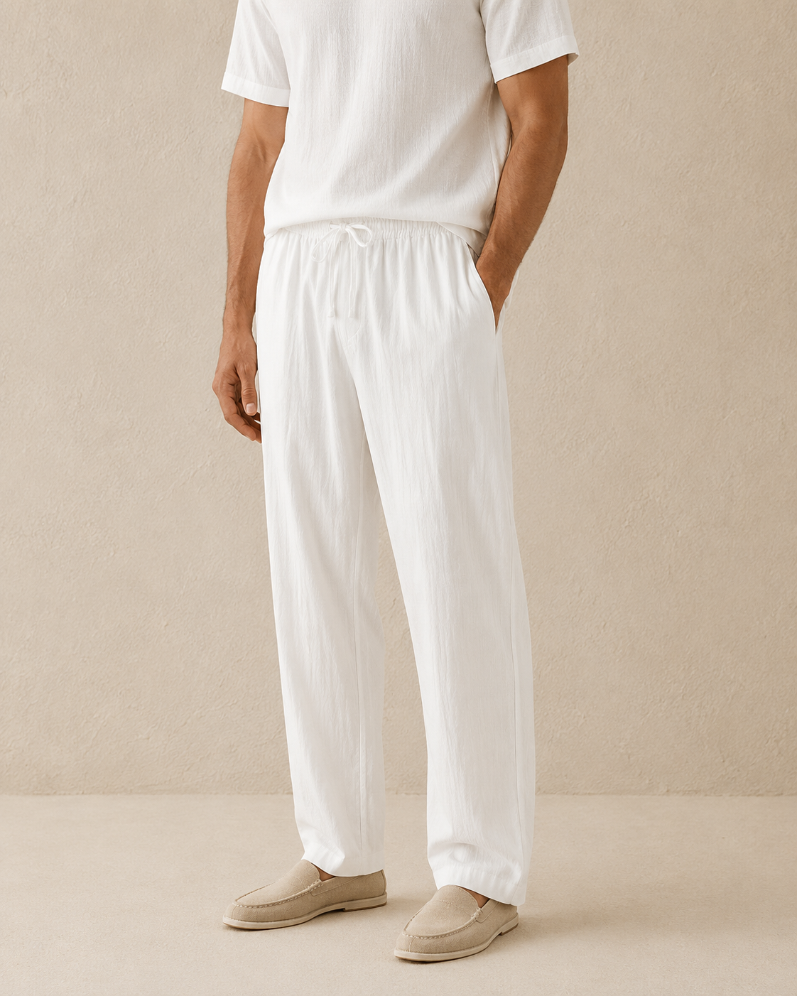 Pantalón en Lino Cannes
