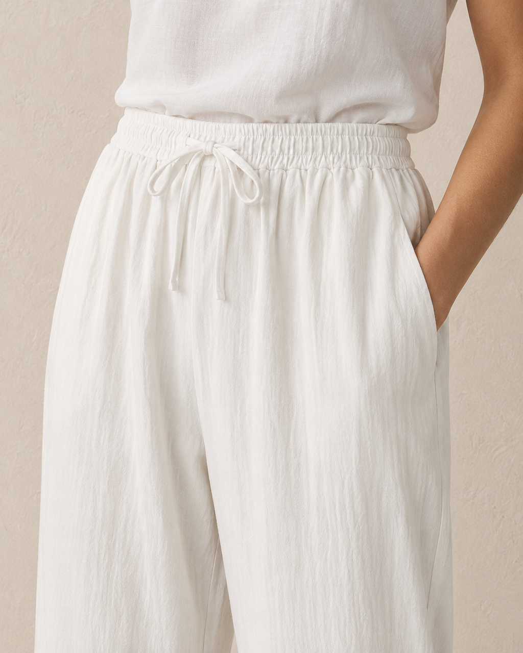 Pantalón en Lino Cannes