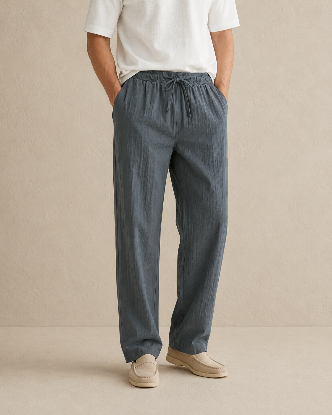Pantalón en Lino Cannes