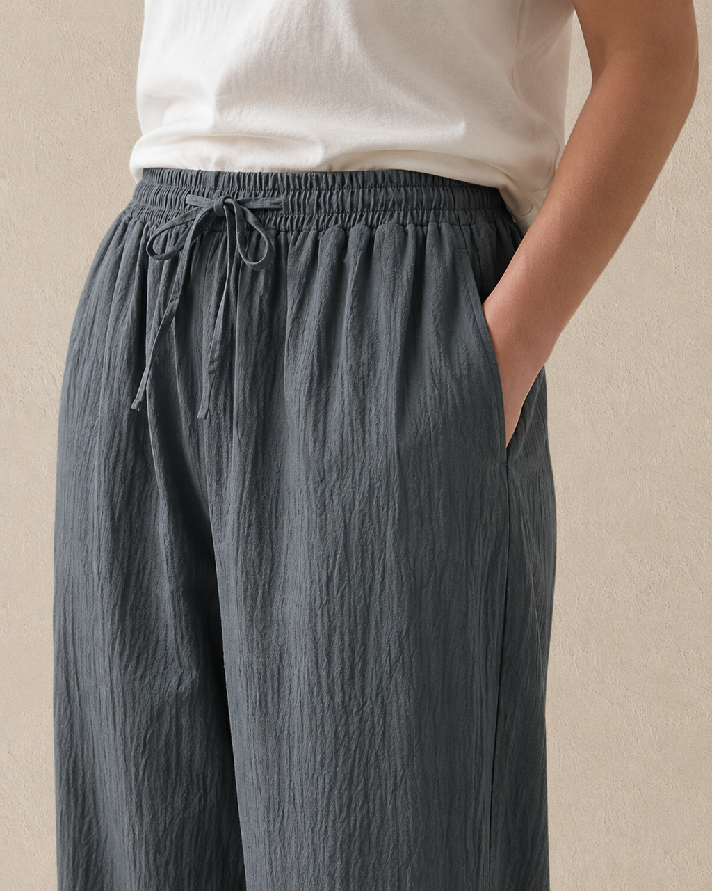 Pantalón en Lino Cannes