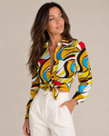 Camisa Patchwork Bloques de Color