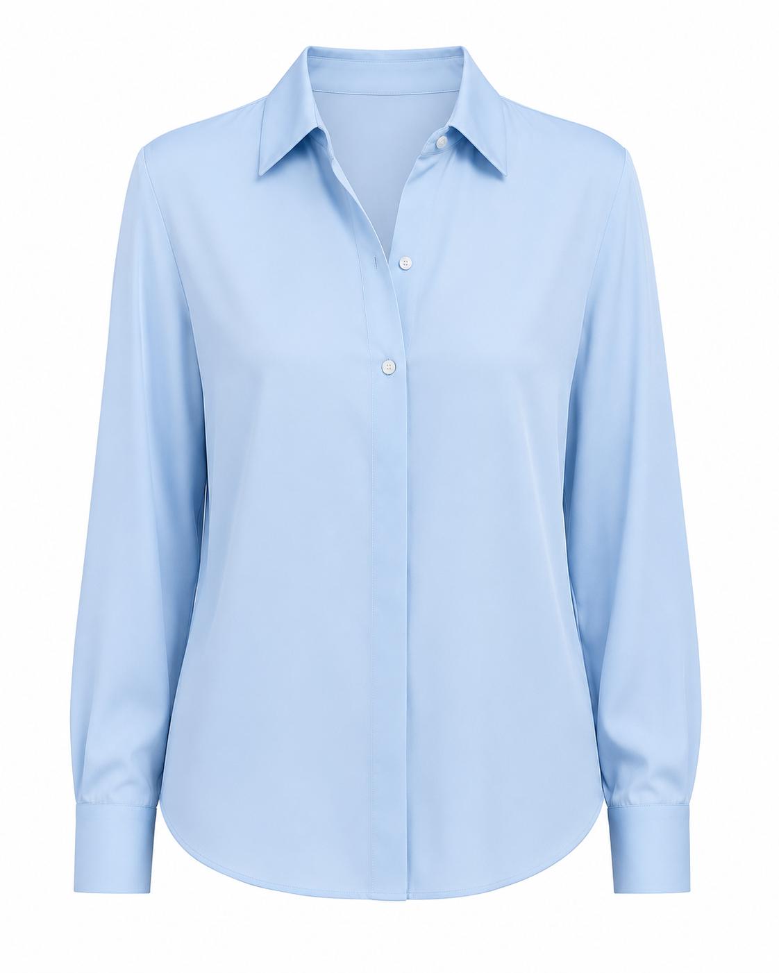 Camisa Manga Larga Cuello Clásico