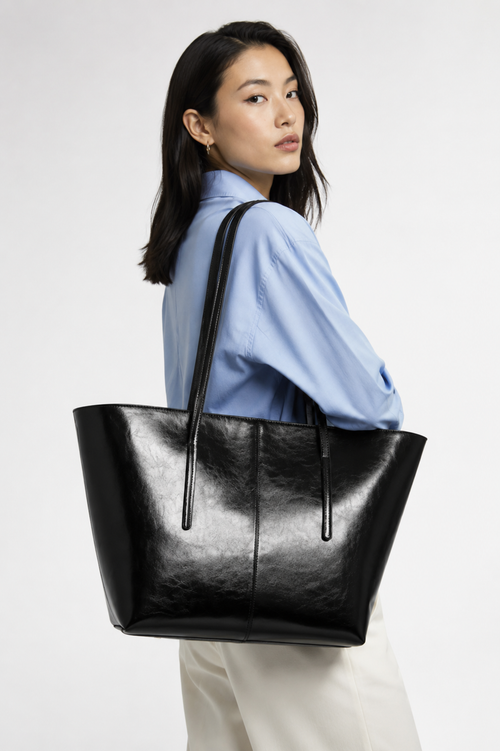 Bolso Tote Cuero Genuino