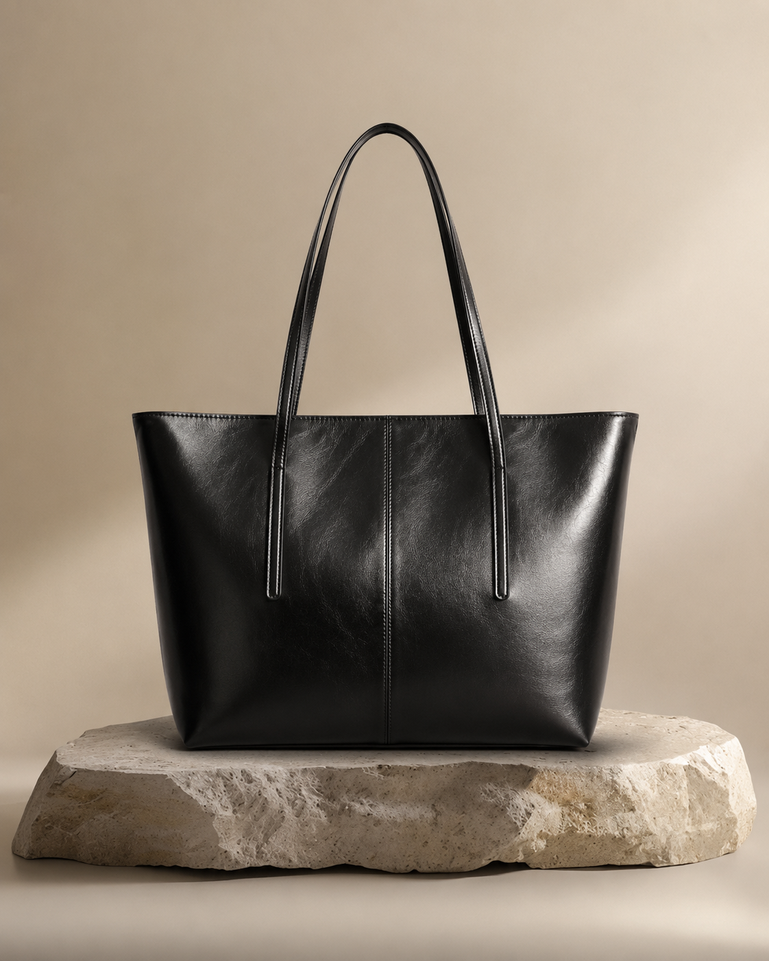 Bolso Tote Cuero Genuino