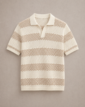 Polo Punto Rayas Cuello Camisero
