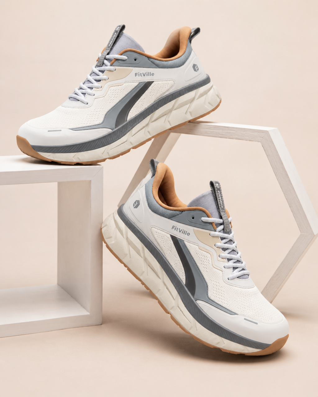 Zapatillas Deportivas Anchas Amortiguadas