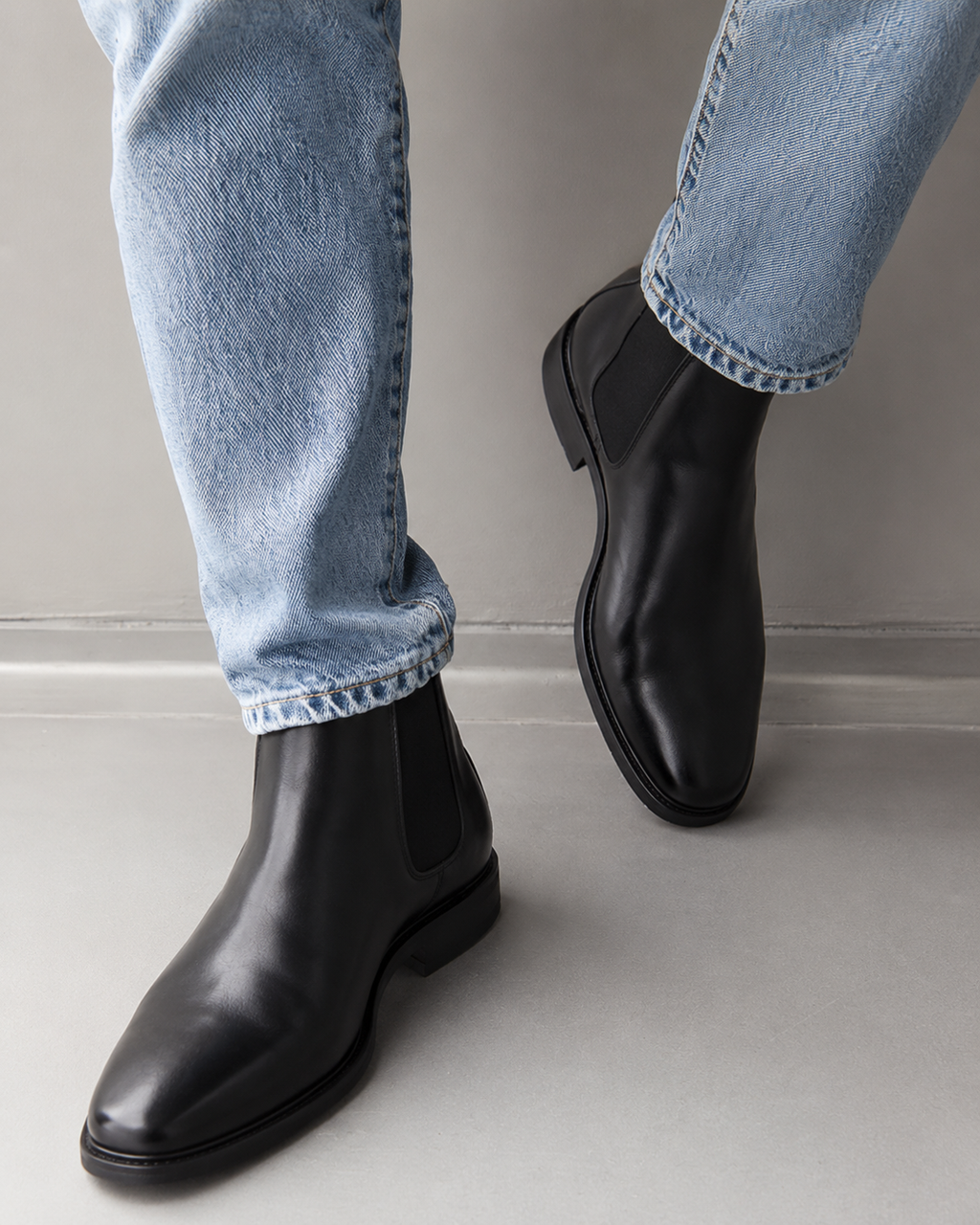 Botas Chelsea Punta Cuadrada