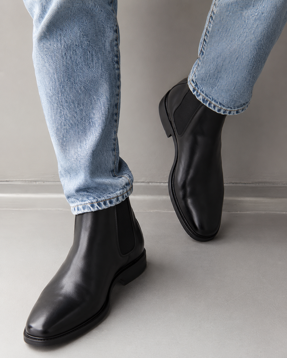 Botas Chelsea Punta Cuadrada