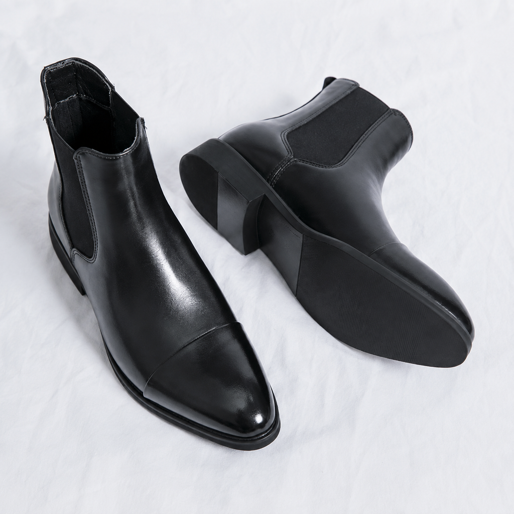Botas Chelsea Punta Cuadrada