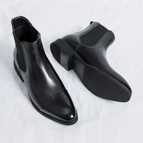Botas Chelsea Punta Cuadrada