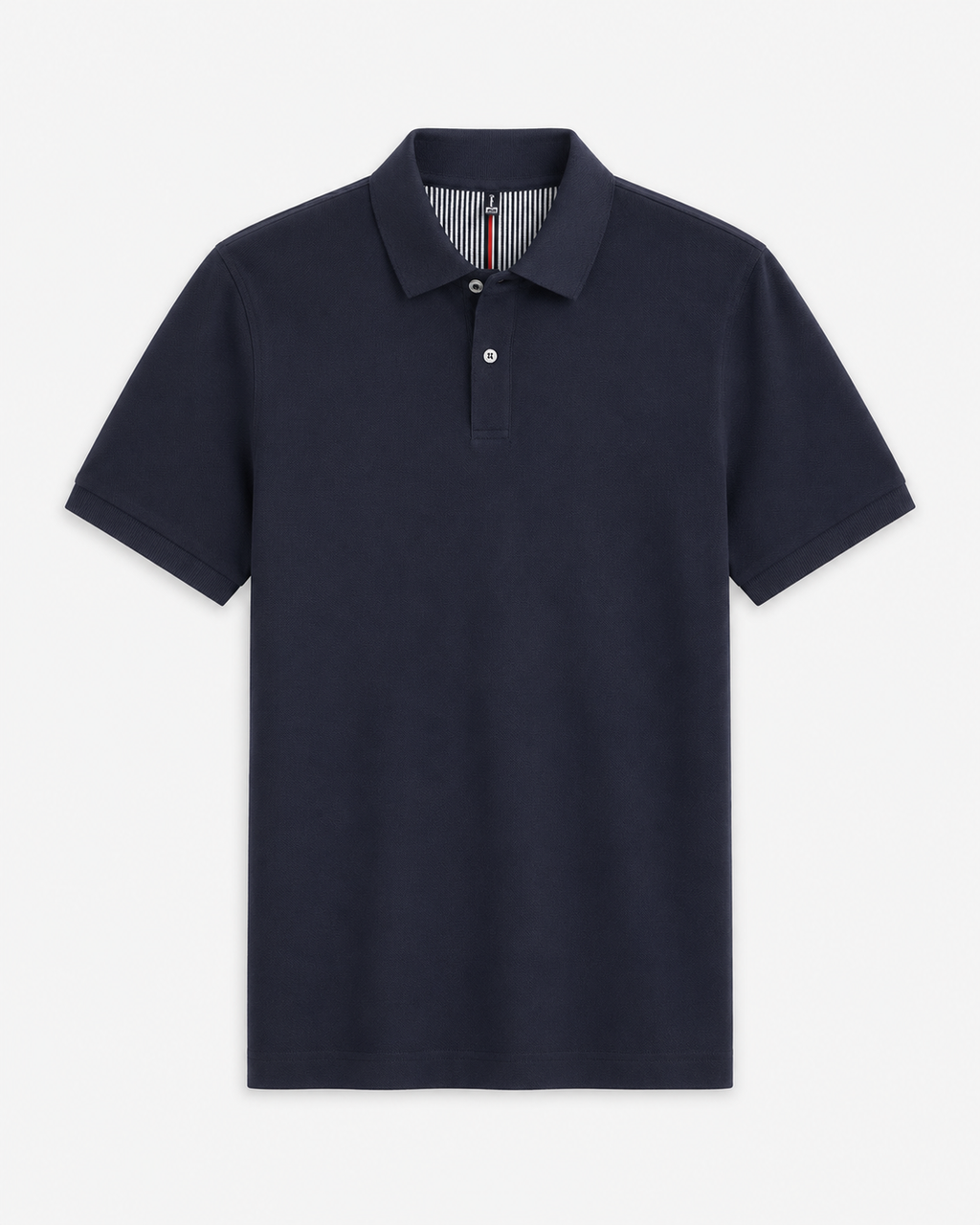 Polo Algodón Puro Cuello Posterior